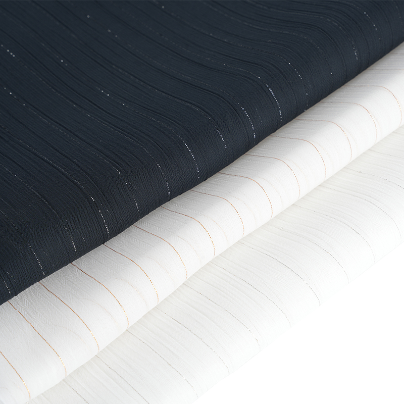 75D ezüst selyem sifon krepp