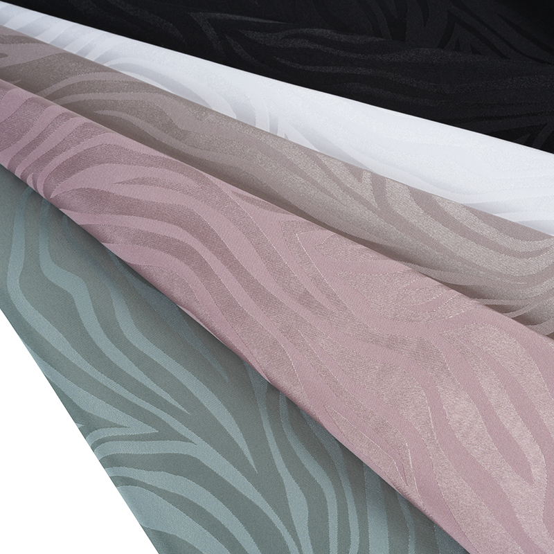 75D*150D+40D Stretch szatén zebra Jacquard