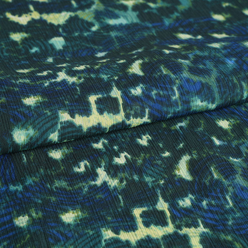 100d Paracord Crepe Cr3 kerek leopárdmintás szövet