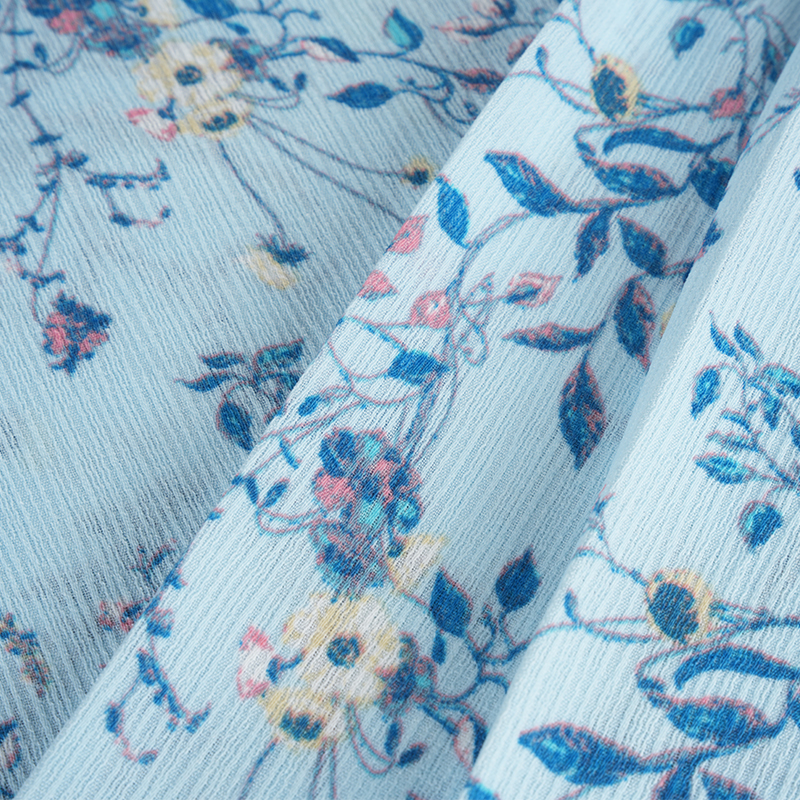 50*68 kompozit selyemkéreg ráncos hibiszkuszvirág vízjel szövet