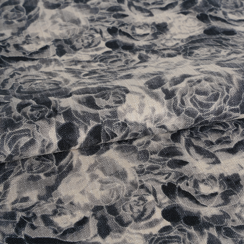 320D fehérnemű Rose Melange Print Fabric