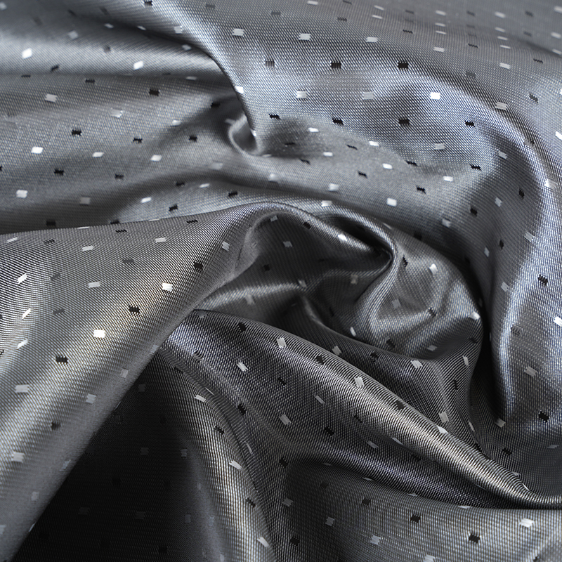 Kationos négyzetpontos kis jacquard festés