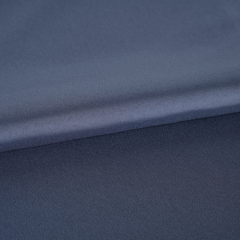 50D*75D magasan elasztikus 2/1 átlós Shumei selyemfestő szövet