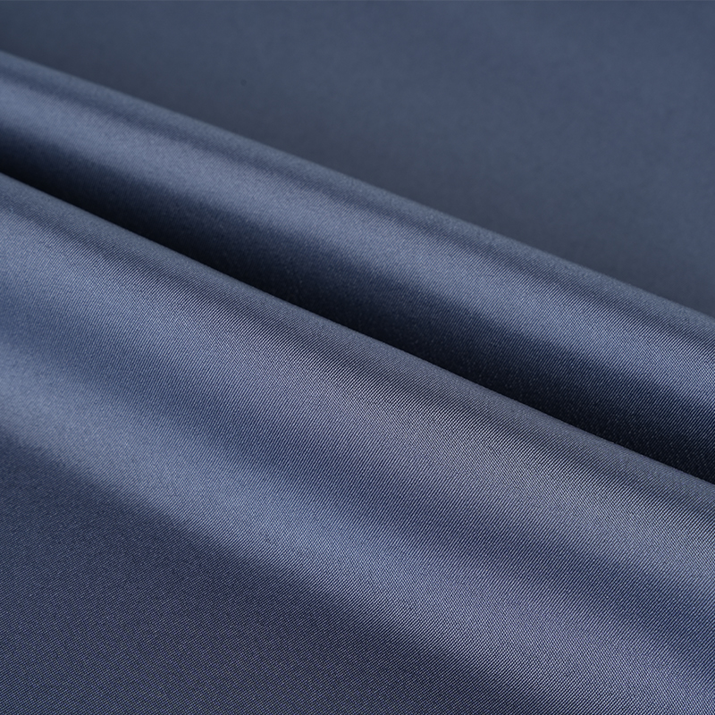 50D*75D magasan elasztikus 2/1 átlós Shumei selyemfestő szövet