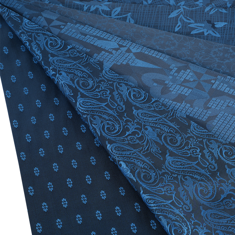 TR Twig & Bud Stretch Jacquard szövet