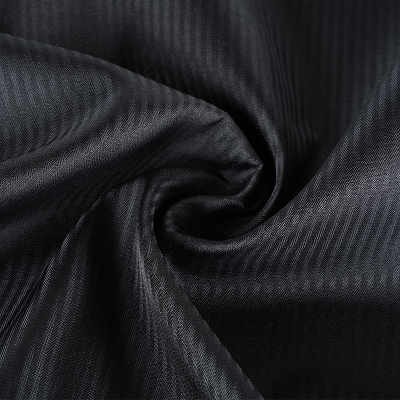 Poliészter csíkos zsebszövet