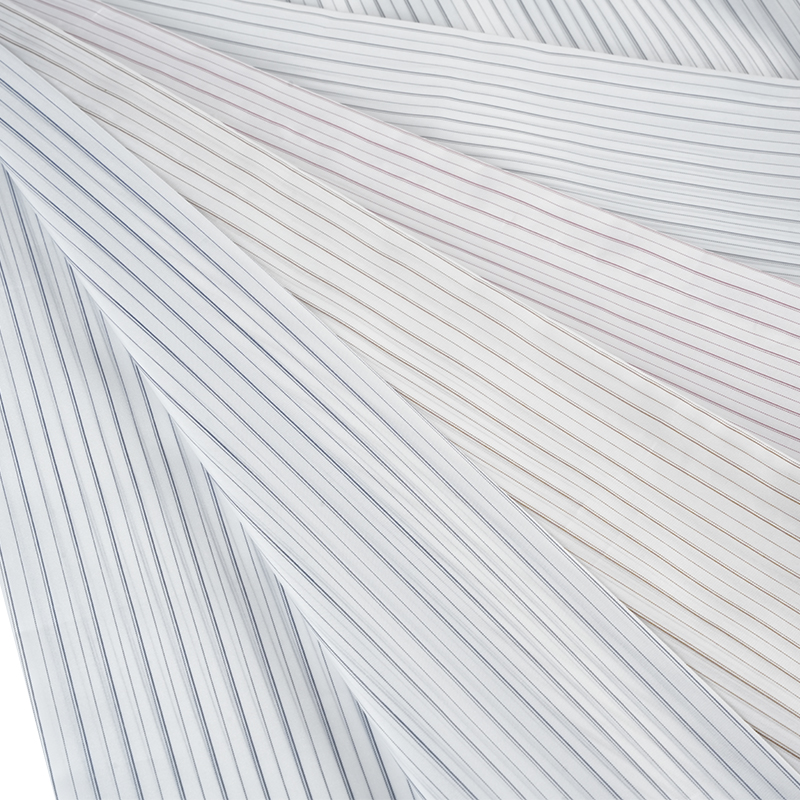 100% poliészter sztreccs csíkos ujjbélés szövet