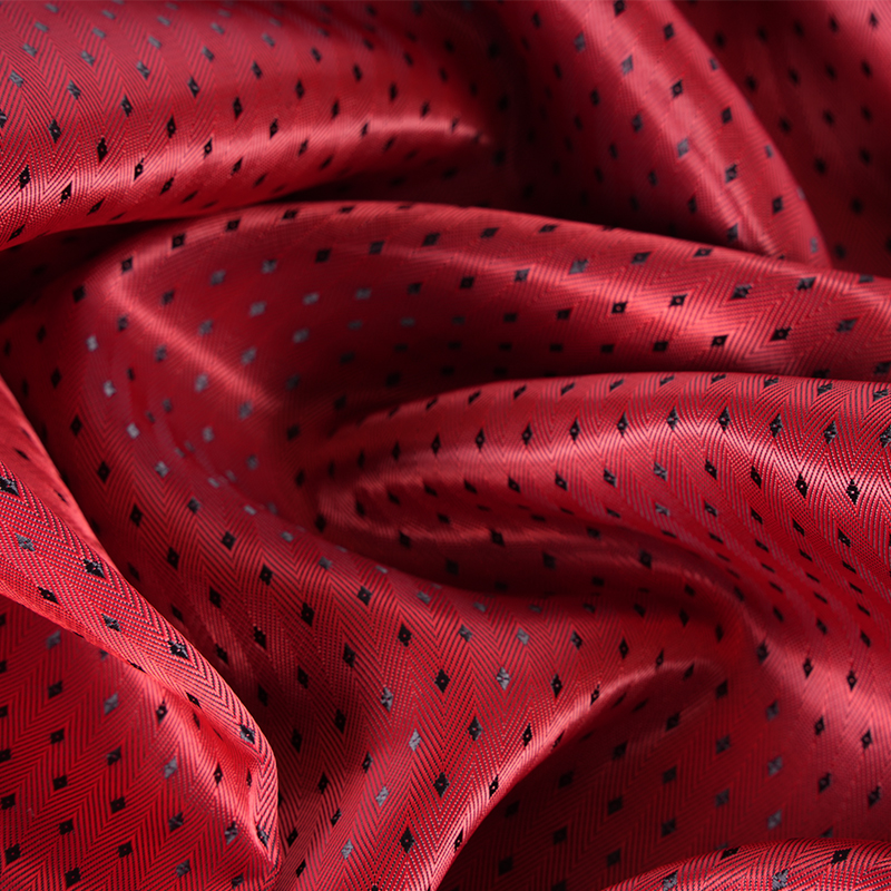 PV halszálkás twill alsó kis gyémánt rács szövet