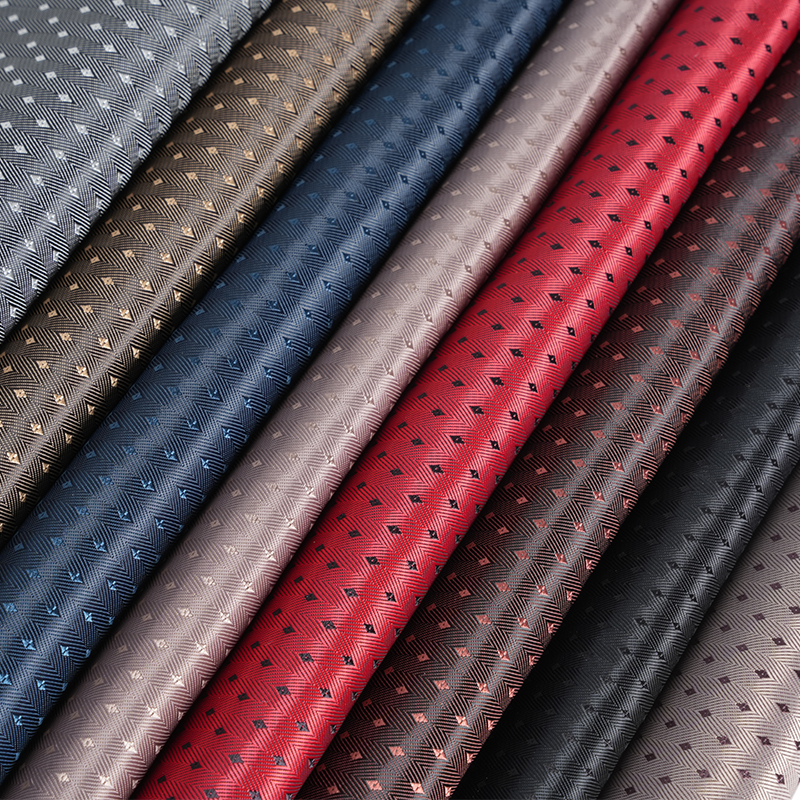 PV halszálkás twill alsó kis gyémánt rács szövet